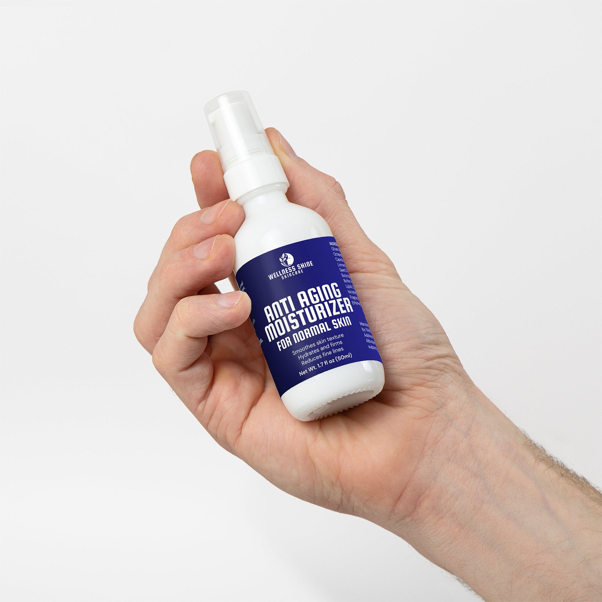 Anti Aging Moisturizer for Normal Skin - Hydrating, Elasticity and Moisturizing Skin Care by Wellness Shine - Wellness Shine