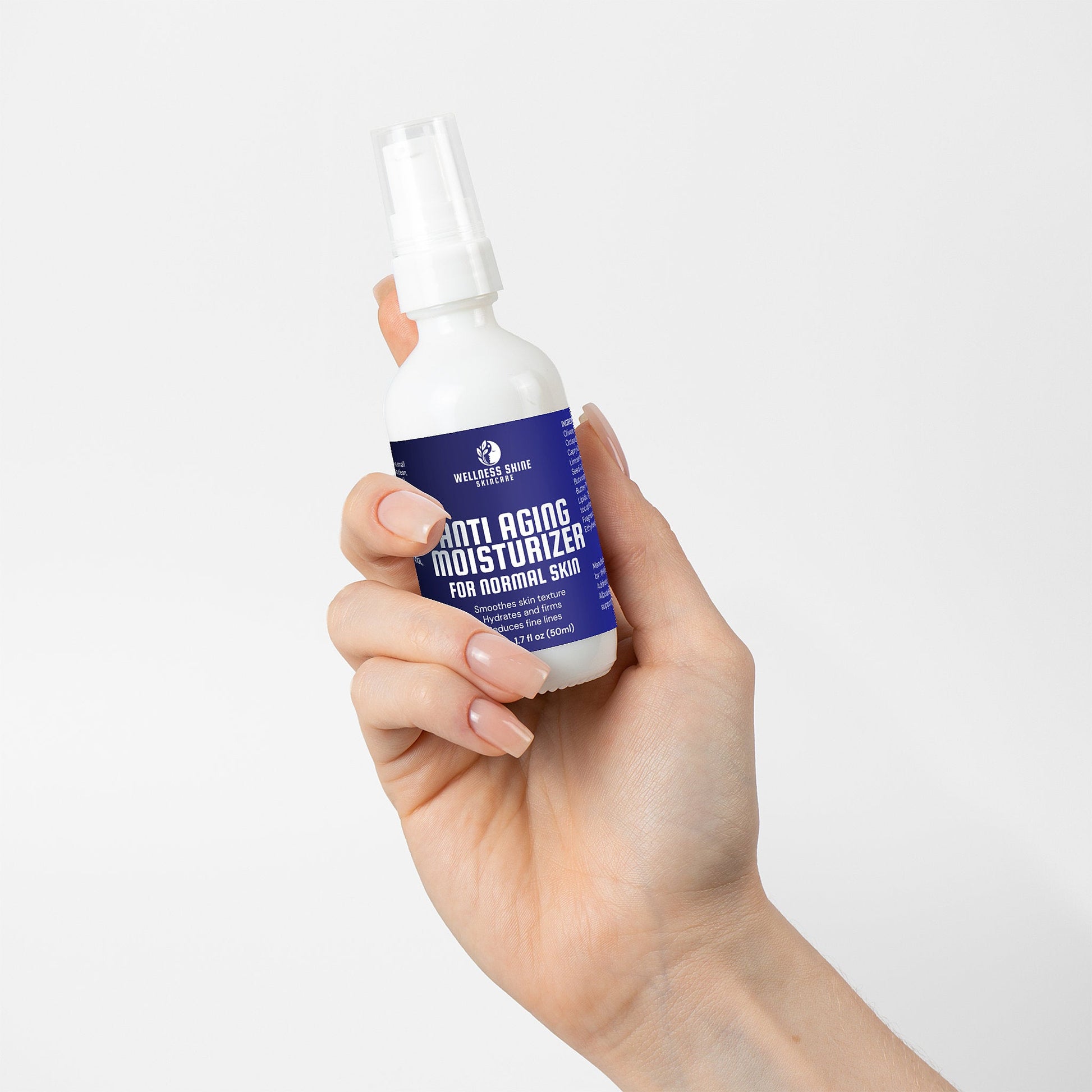 Anti Aging Moisturizer for Normal Skin - Hydrating, Elasticity and Moisturizing Skin Care by Wellness Shine - Wellness Shine
