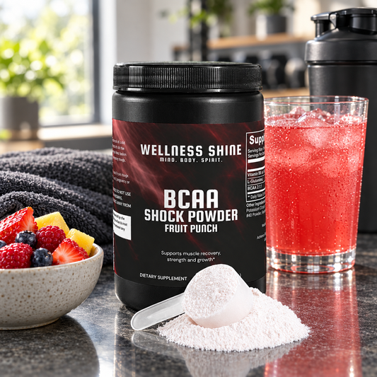 BCAA Shock Powder (Fruit Punch) lifestyle