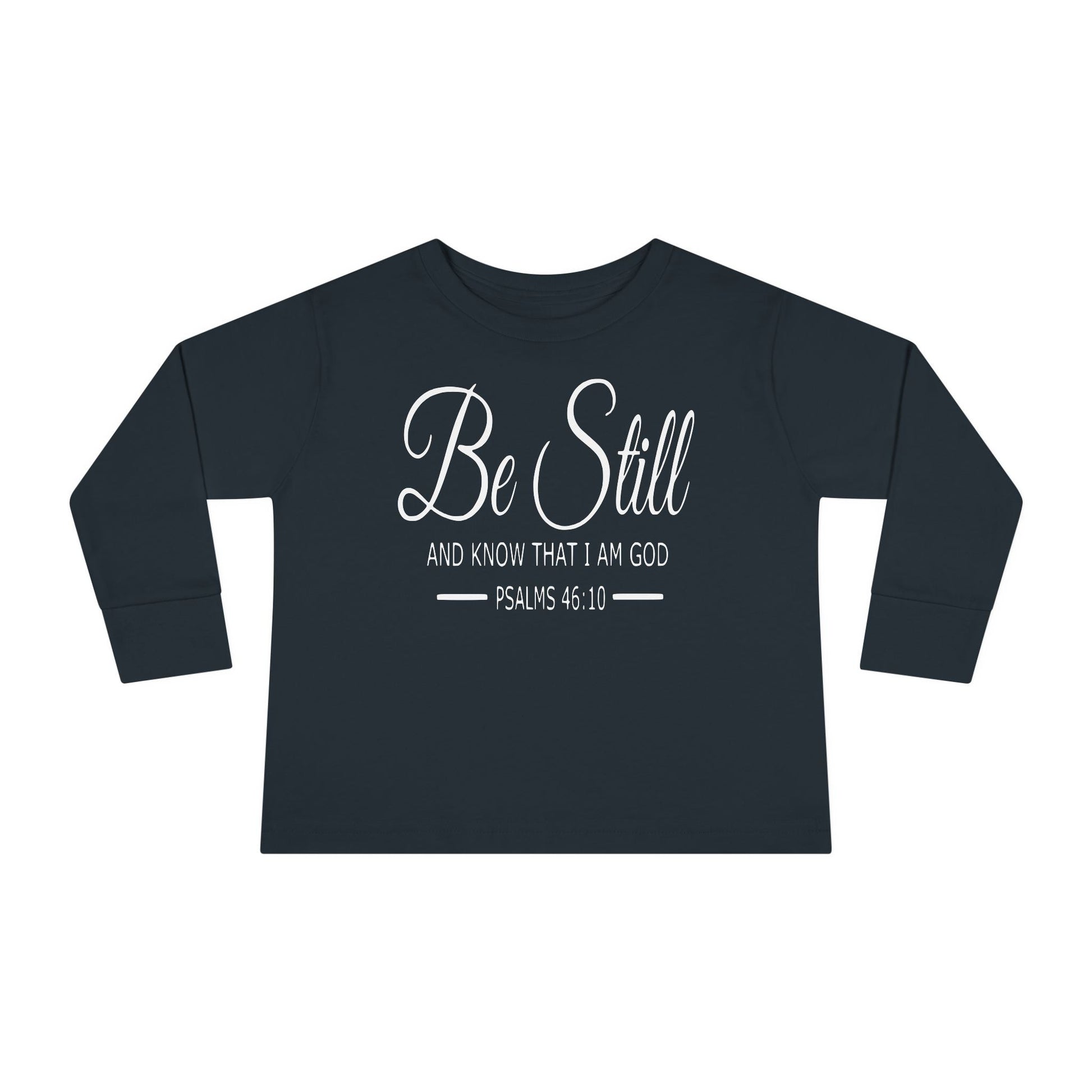 Be Still Toddler Long Sleeve Tee - Wellness Shine