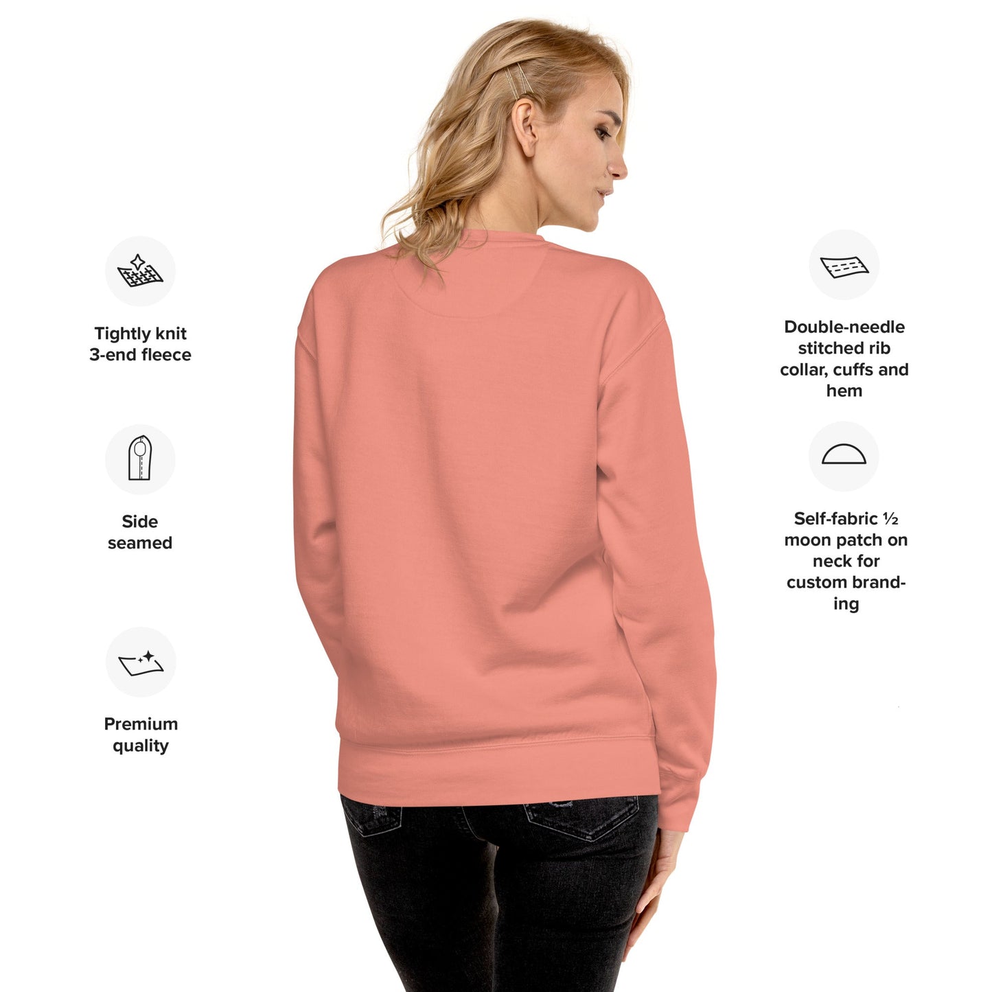 Be Still Unisex Premium Sweatshirt - Faith Based Apparel - Wellness Shine - Wellness Shine