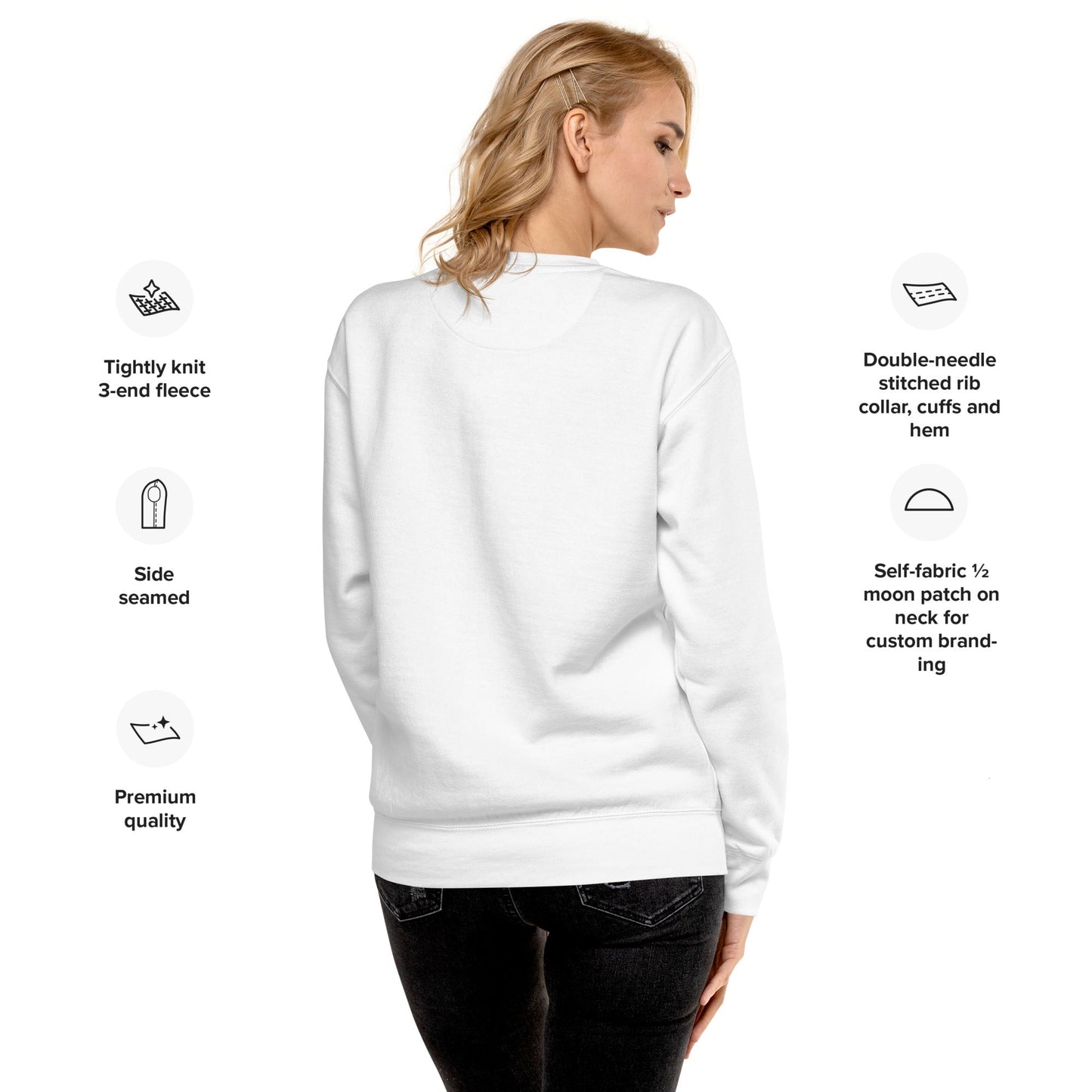 Be Still Unisex Premium Sweatshirt - Faith Based Apparel - Wellness Shine - Wellness Shine