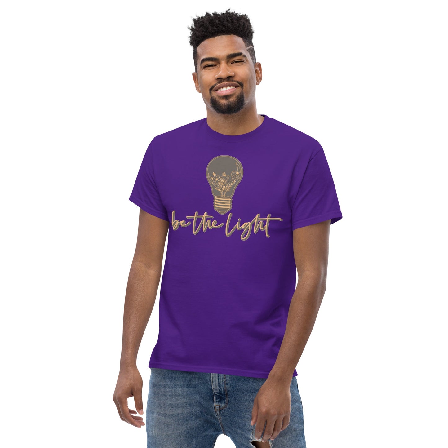 Be The Light Christian Shirt, Bible Versed Tee, Gift - Christianity, Christianity Apparel, Jesus - Christian, Christianity Faith Shirt - Wellness Shine