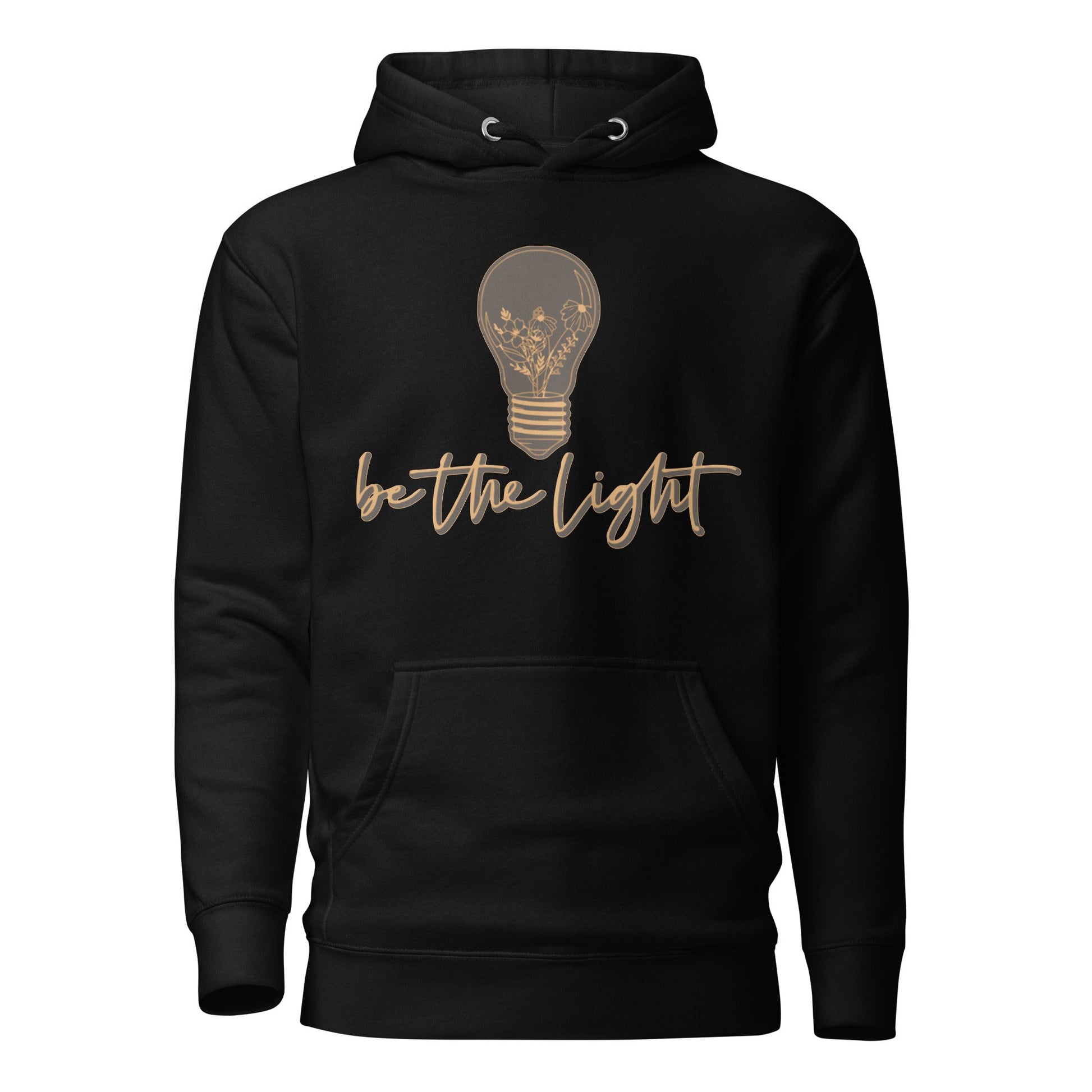 Be The Light Unisex Hoodie - Faith Based Apparel - Wellness Shine - Wellness Shine
