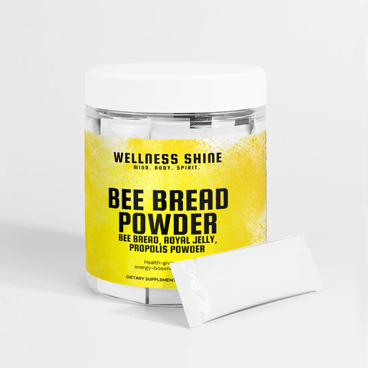 Bee Bread Powder – Natural Energy Booster by Wellness Shine - Wellness Shine