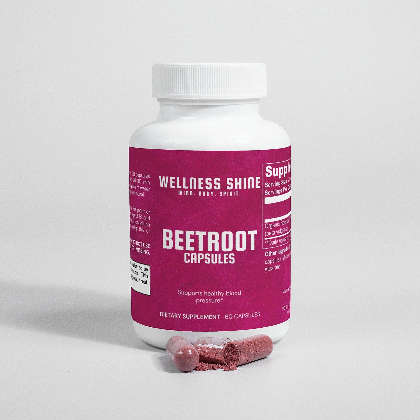 Beetroot – Blood Pressure & Oxygen Support by Wellness Shine - Wellness Shine