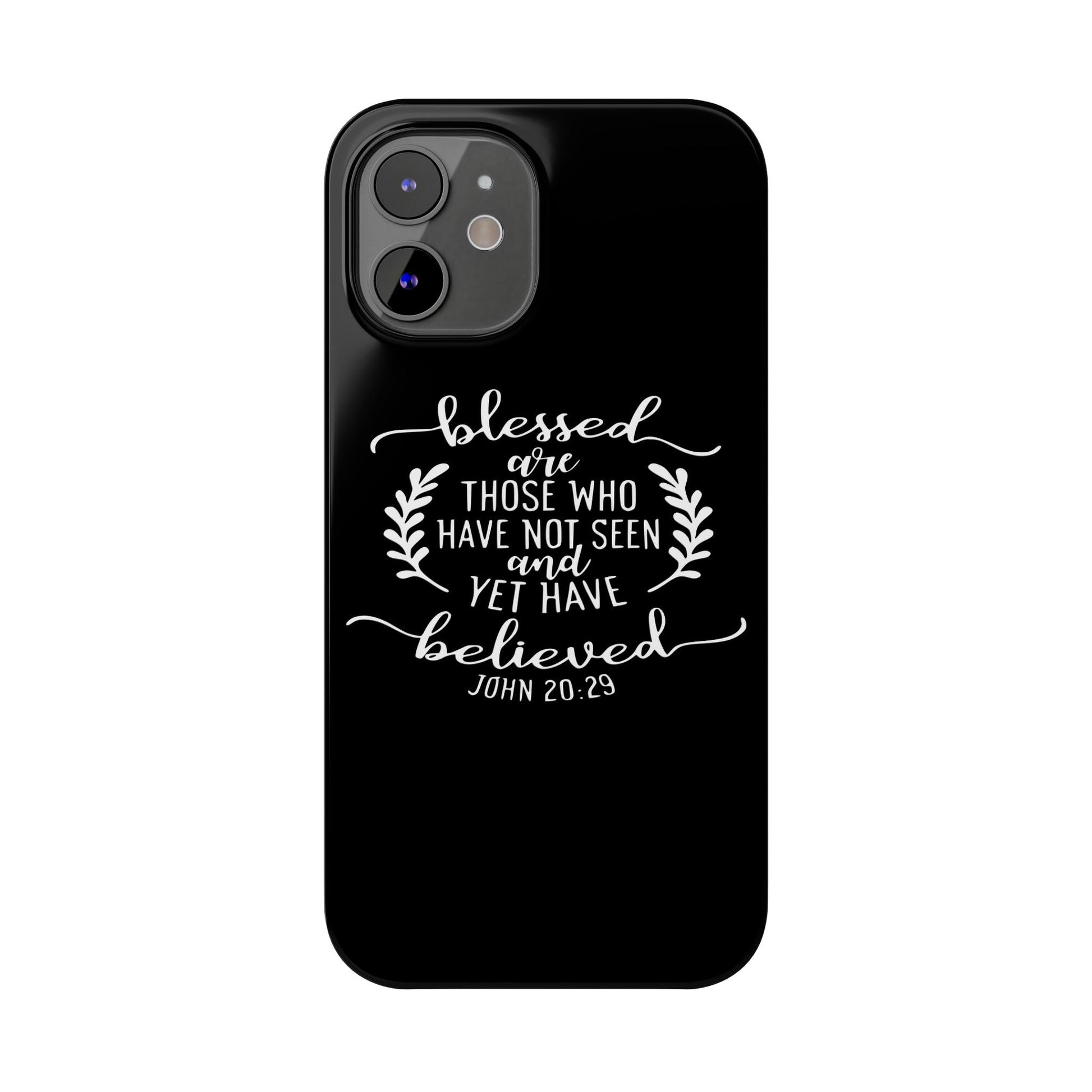 Blessed Are Those Slim Phone Cases - Wellness Shine