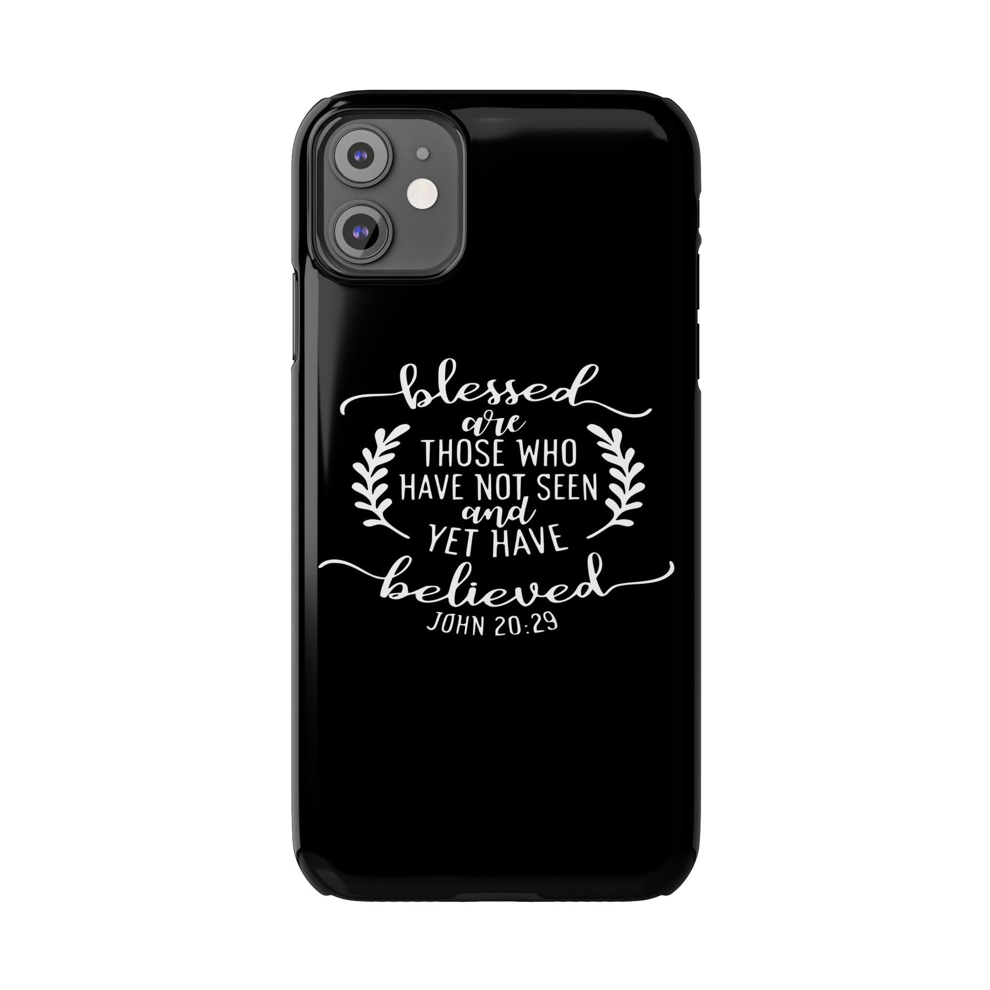 Blessed Are Those Slim Phone Cases - Wellness Shine