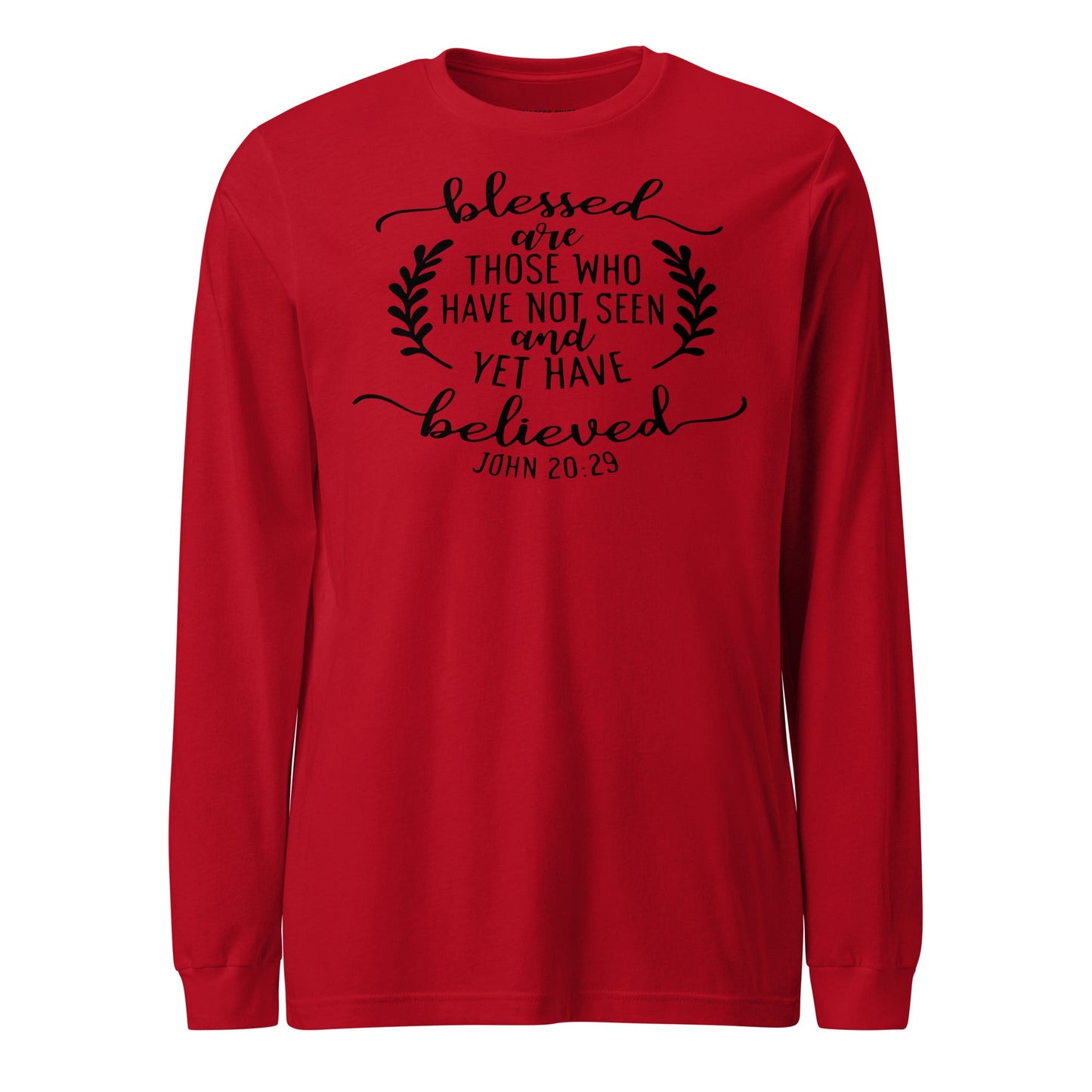 Blessed Are Those Unisex Long Sleeve Tee - Faith Based Apparel - Wellness Shine - Wellness Shine