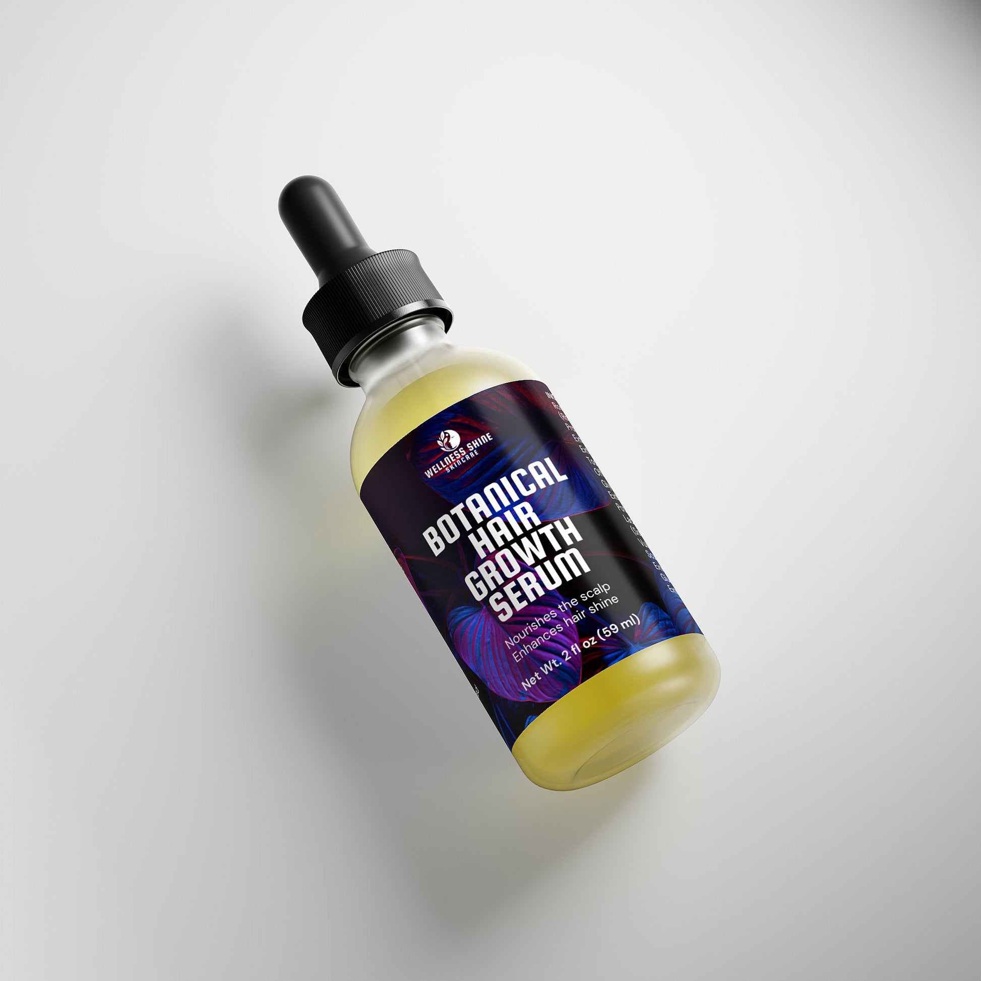 Botanical Hair Growth Serum - Scalp Nourishing and Hair Shining Hair Care by Wellness Shine - Wellness Shine