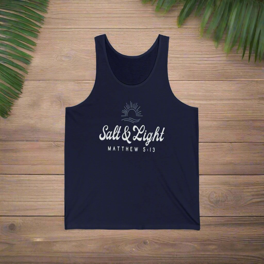 Christian Apparel Salt & Light Unisex Tank - Wellness Shine