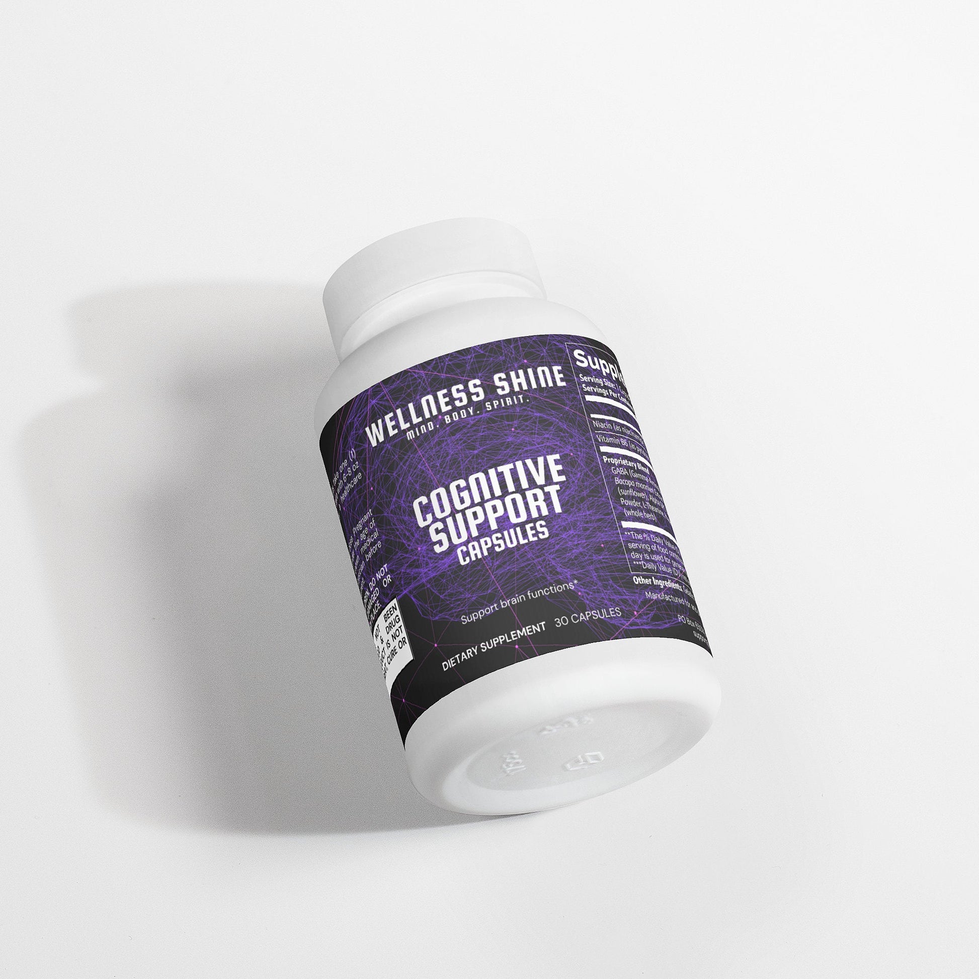 Cognitive Support – Memory & Focus Supplement by Wellness Shine - Wellness Shine
