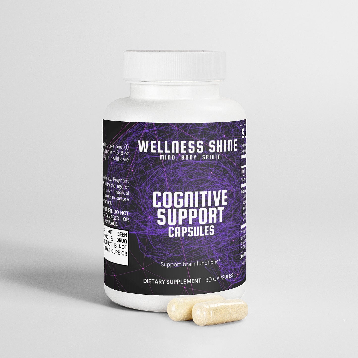 Cognitive Support – Memory & Focus Supplement by Wellness Shine - Wellness Shine