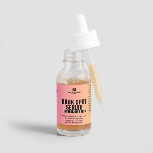 Dark Spot Serum for Sensitive Skin - Brightening, Hydrating and Soothing Skincare by Wellness Shine - Wellness Shine