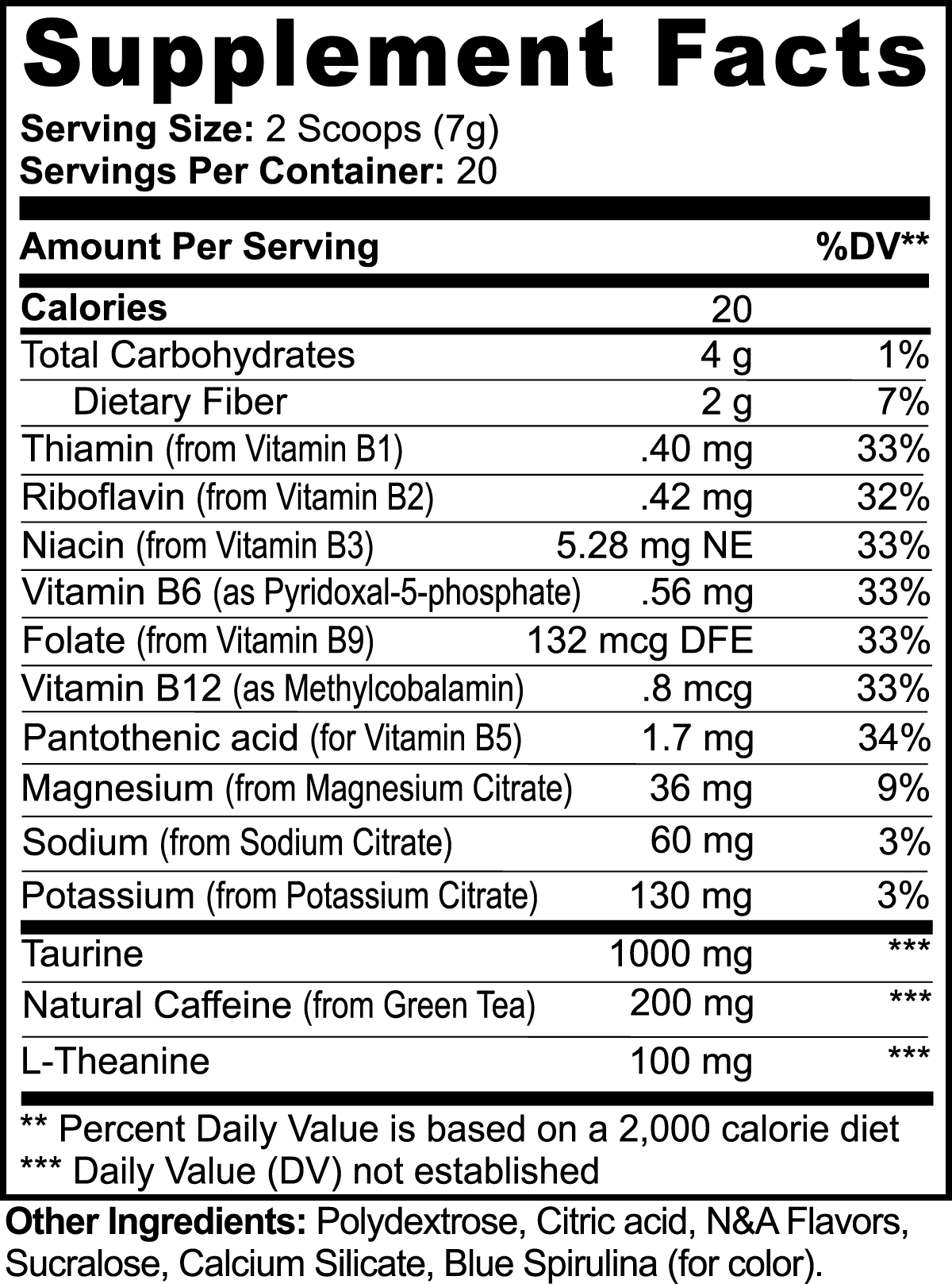 Energy Powder (Cotton Candy) - Wellness Shine