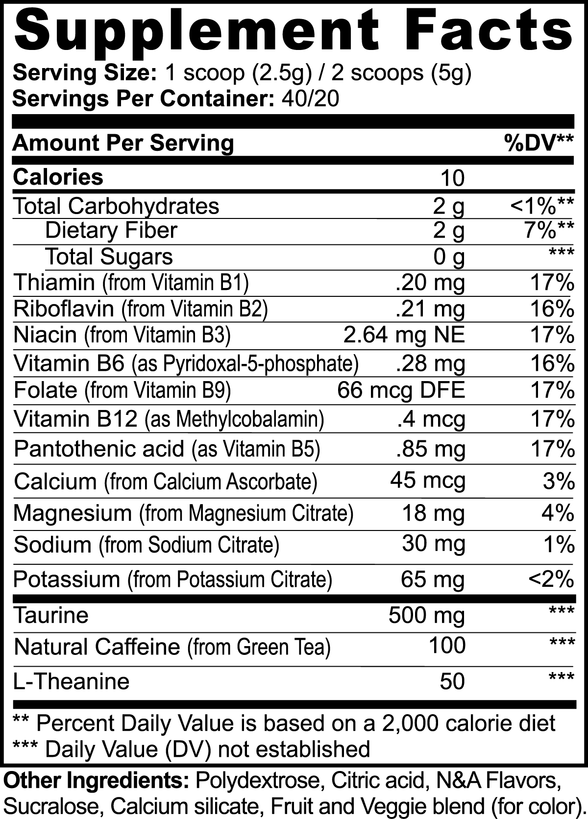 Energy Powder (Melon Creamsicle) - Wellness Shine