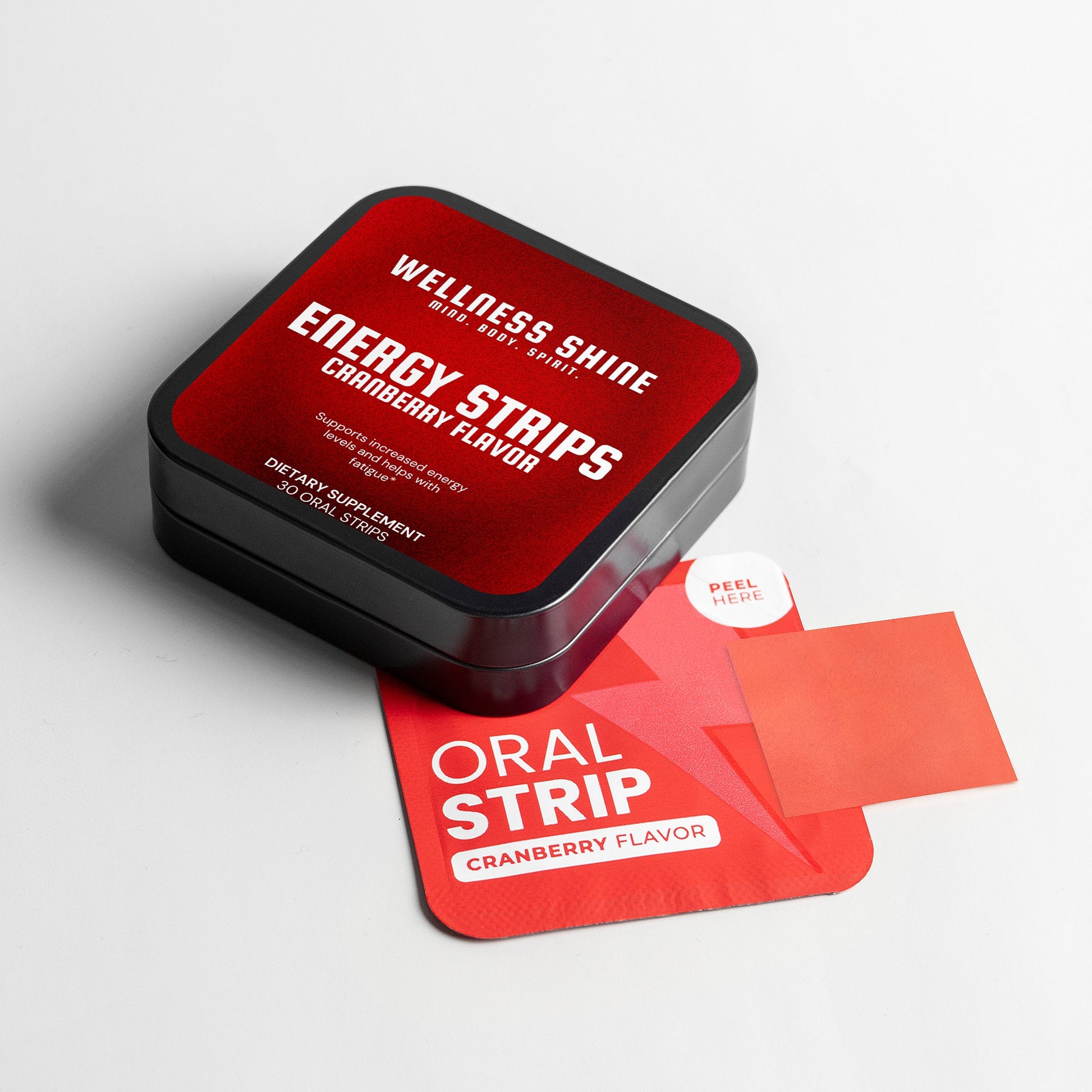 Energy Strips – Fatigue Support Supplement by Wellness Shine - Wellness Shine