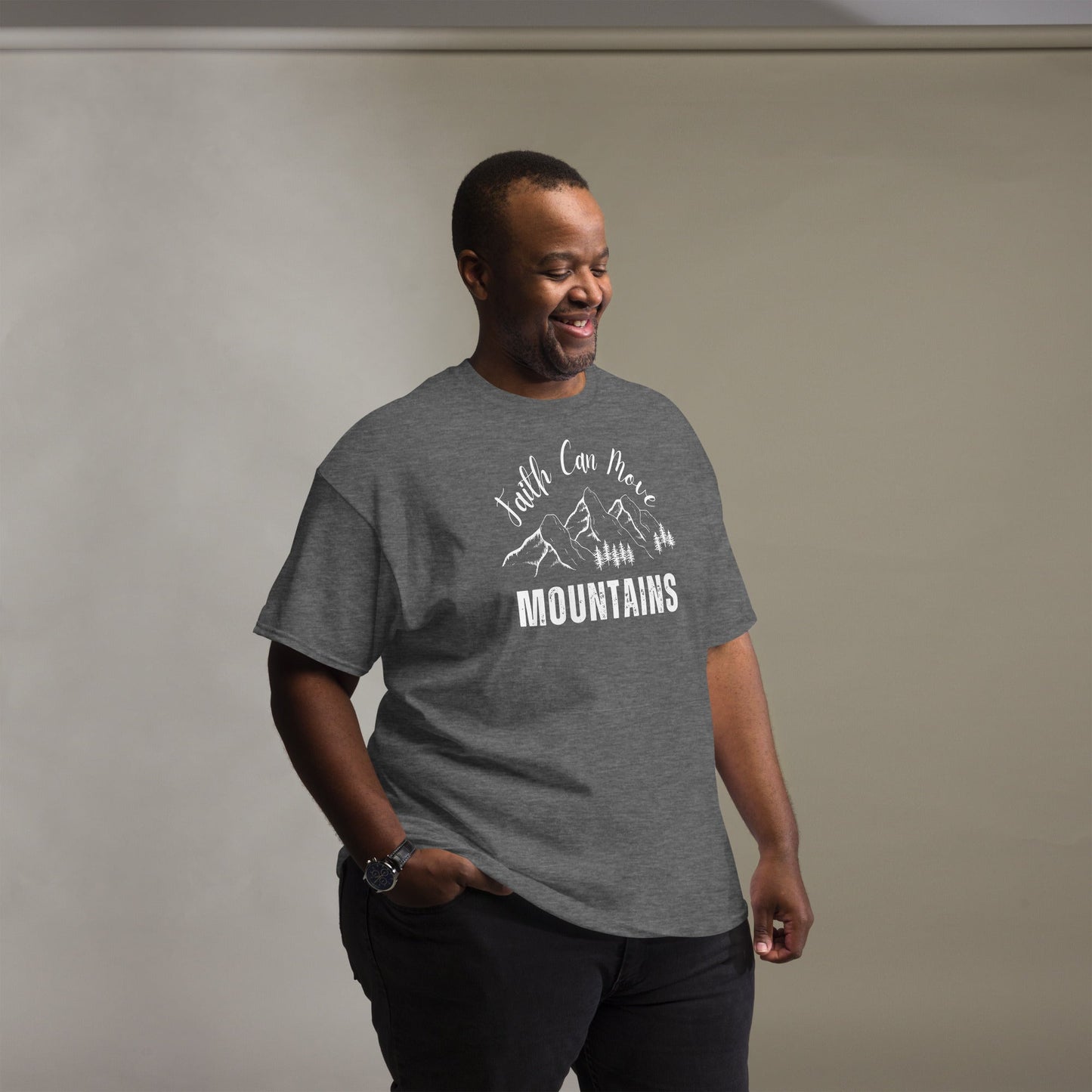 Faith Can Move Christian Shirt, Bible Versed Tee, Gift - Christianity, Christianity Apparel, Jesus - Christian, Christianity Faith Shirt - Wellness Shine