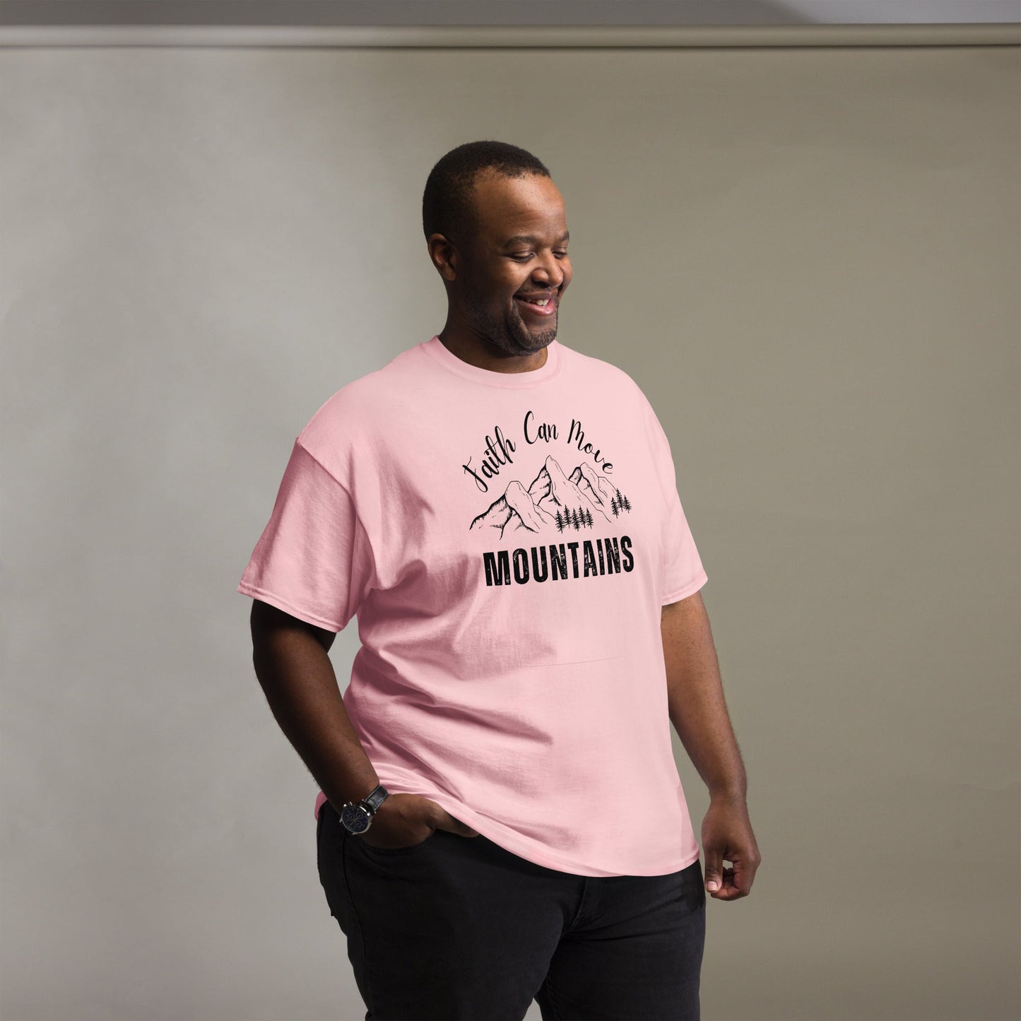 Faith Can Move Christian Shirt, Bible Versed Tee, Gift - Christianity, Christianity Apparel, Jesus - Christian, Christianity Faith Shirt - Wellness Shine