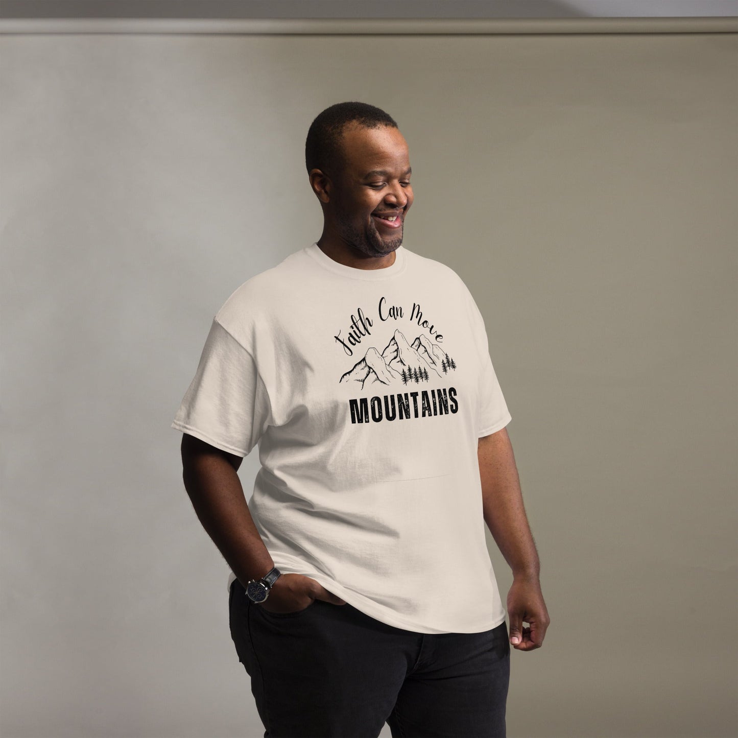 Faith Can Move Christian Shirt, Bible Versed Tee, Gift - Christianity, Christianity Apparel, Jesus - Christian, Christianity Faith Shirt - Wellness Shine