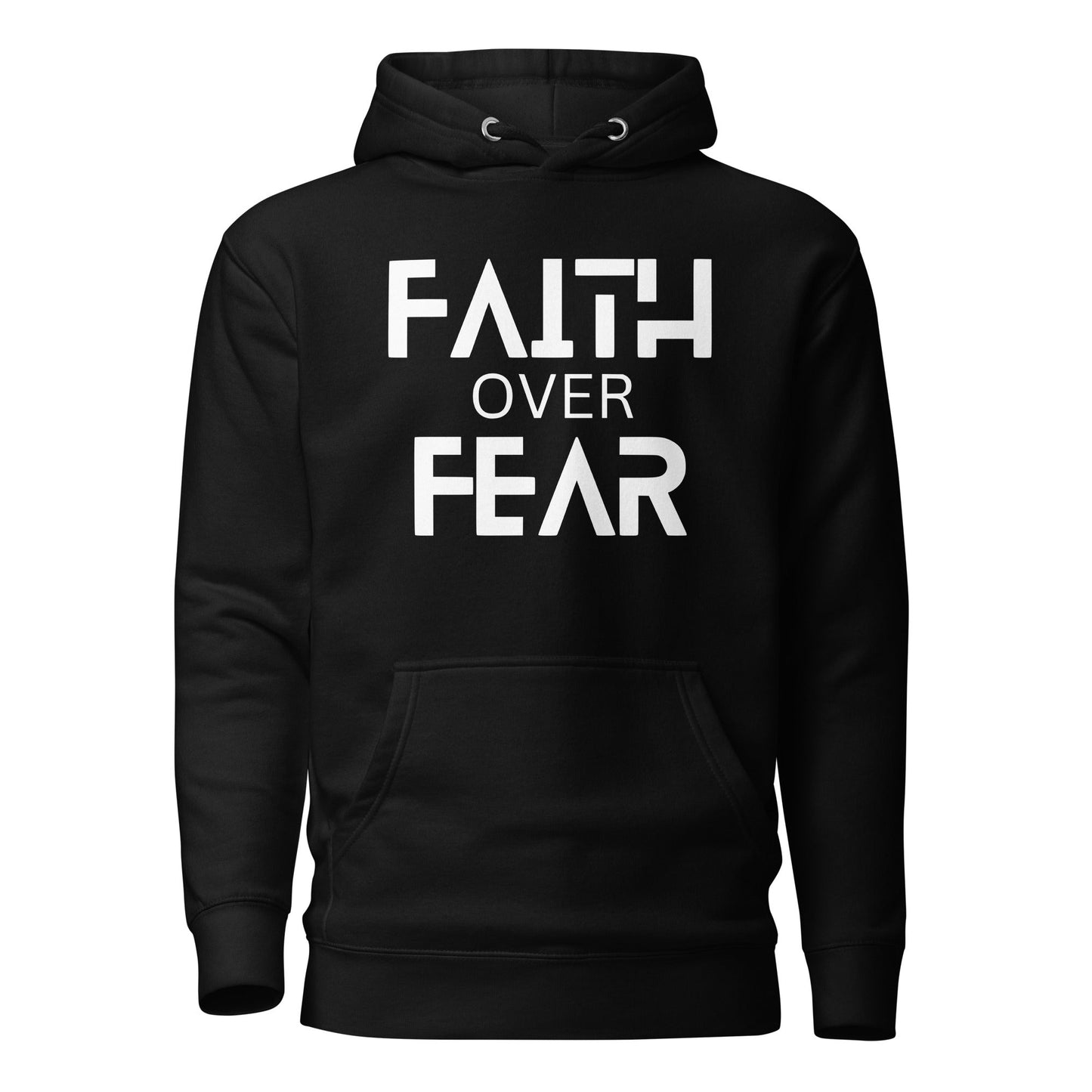 Faith Over Fear Unisex Hoodie - Faith Based Apparel - Wellness Shine - Wellness Shine