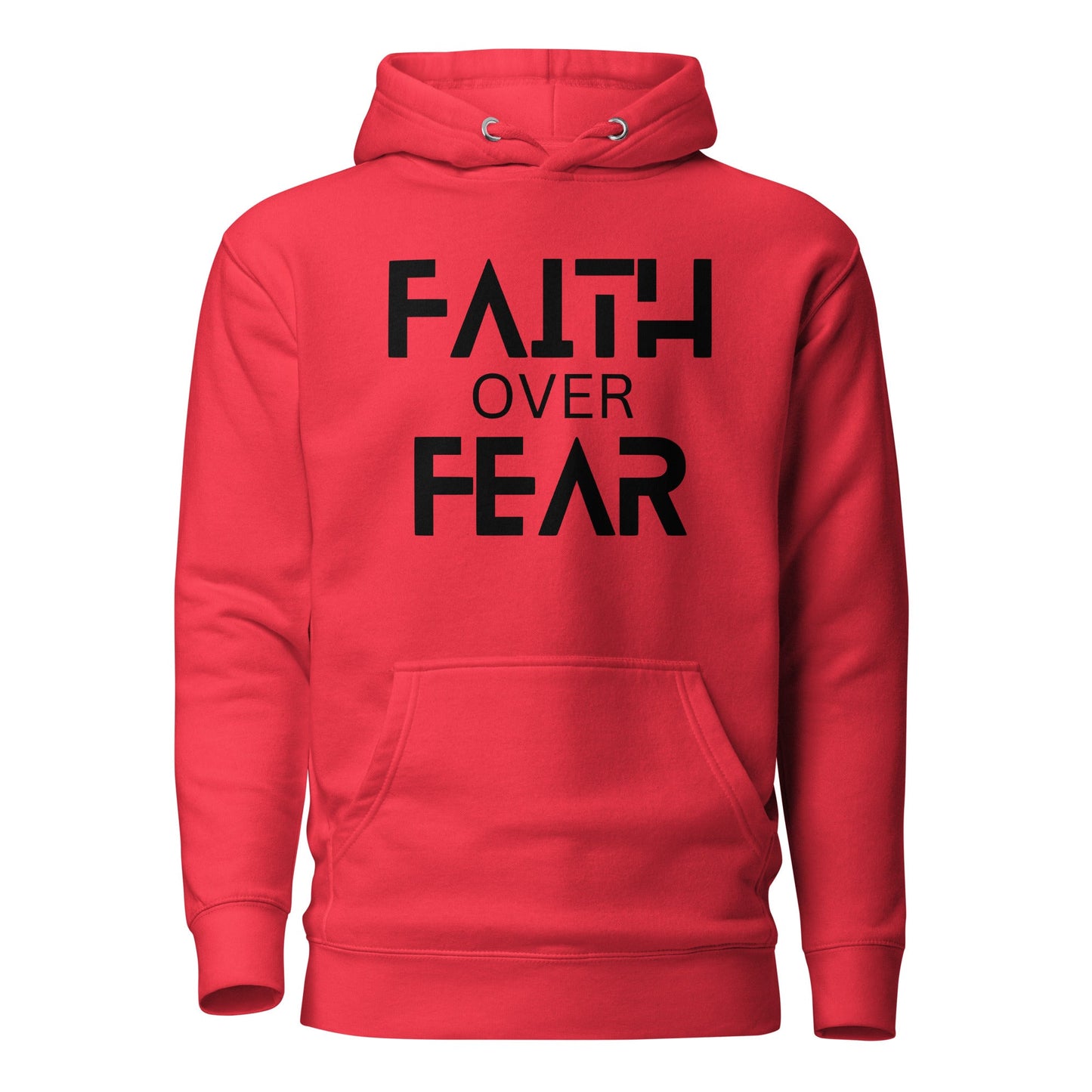 Faith Over Fear Unisex Hoodie - Faith Based Apparel - Wellness Shine - Wellness Shine