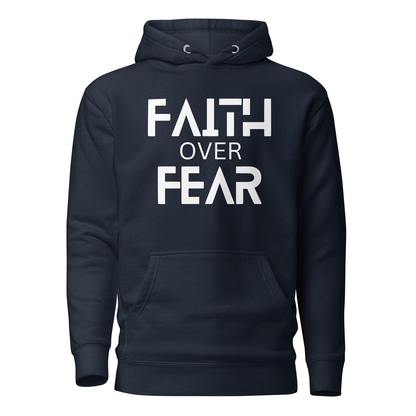 Faith Over Fear Unisex Hoodie - Faith Based Apparel - Wellness Shine - Wellness Shine
