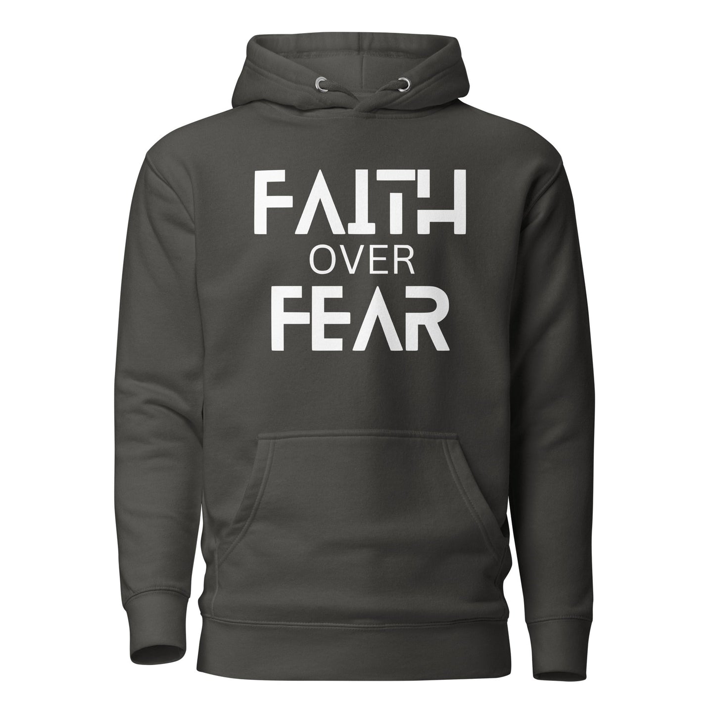 Faith Over Fear Unisex Hoodie - Faith Based Apparel - Wellness Shine - Wellness Shine
