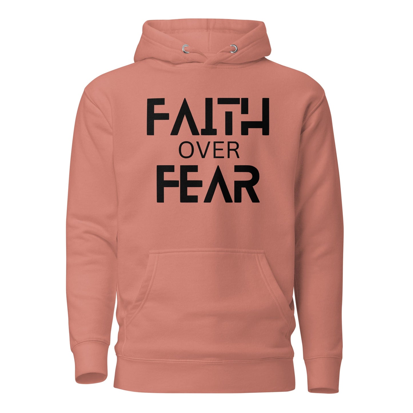 Faith Over Fear Unisex Hoodie - Faith Based Apparel - Wellness Shine - Wellness Shine