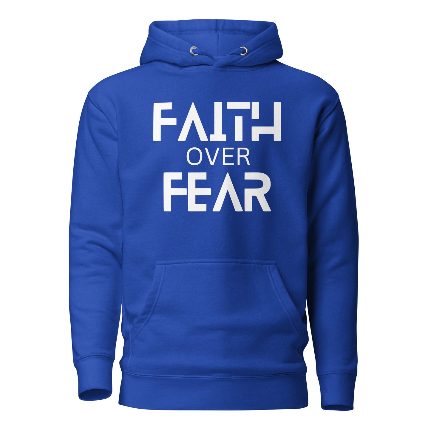 Faith Over Fear Unisex Hoodie - Faith Based Apparel - Wellness Shine - Wellness Shine