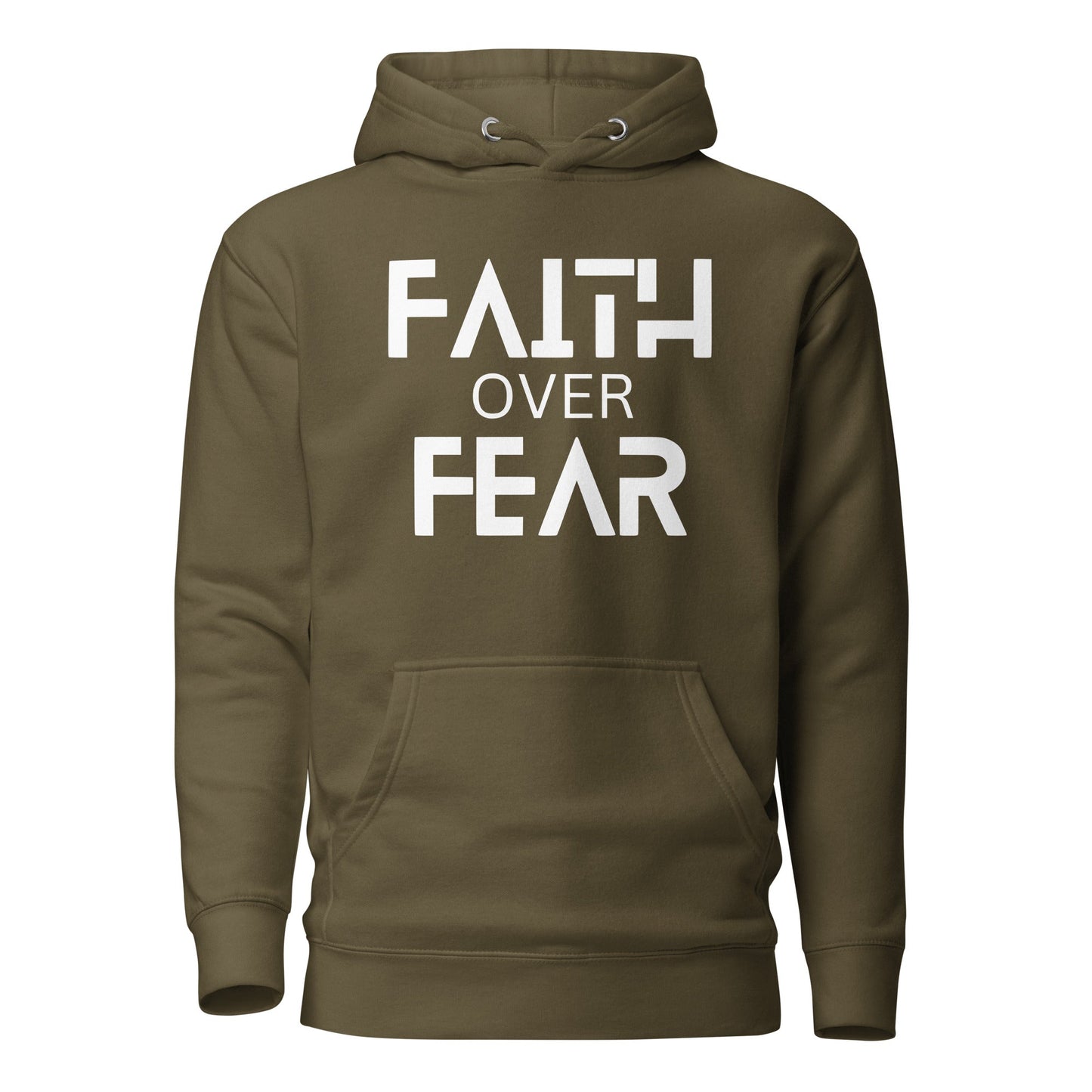 Faith Over Fear Unisex Hoodie - Faith Based Apparel - Wellness Shine - Wellness Shine