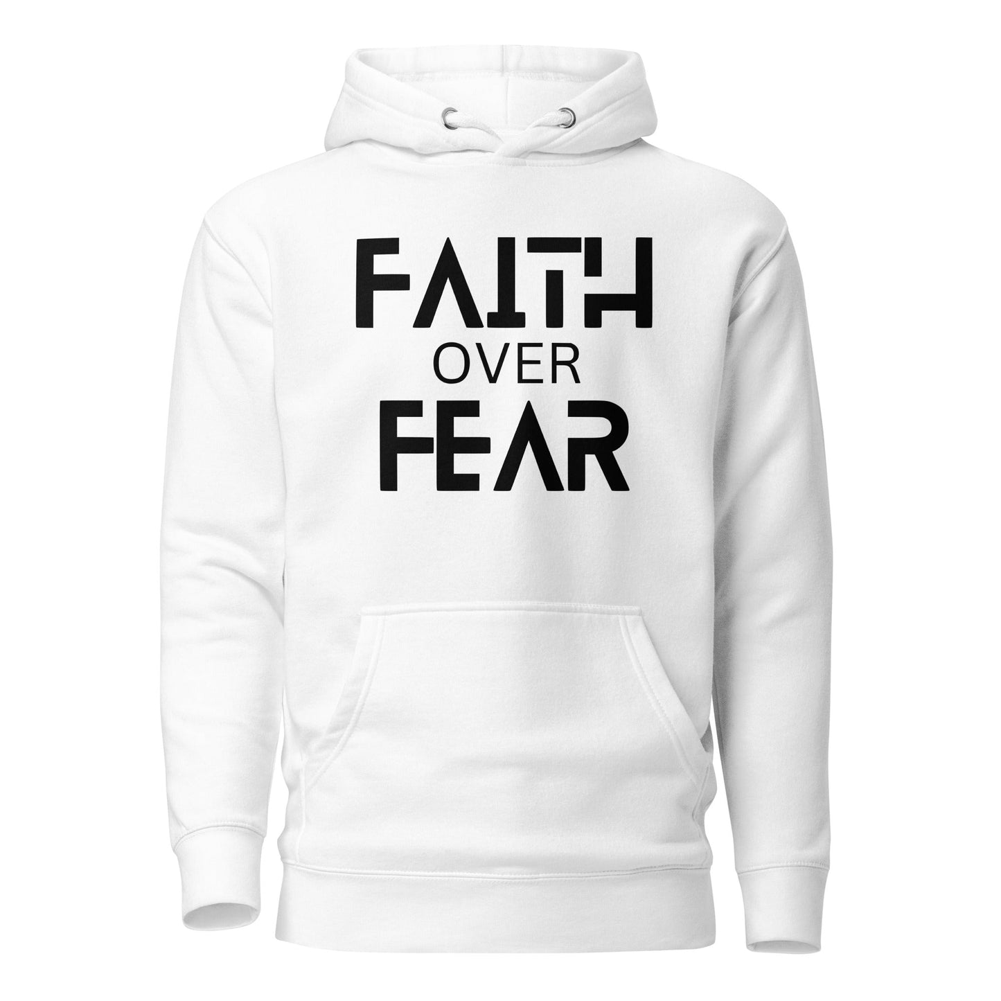 Faith Over Fear Unisex Hoodie - Faith Based Apparel - Wellness Shine - Wellness Shine