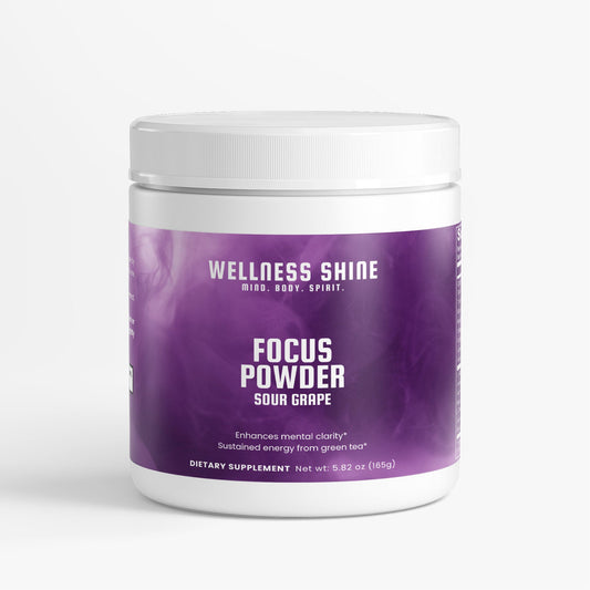 Focus Powder (Sour Grape) - Wellness Shine