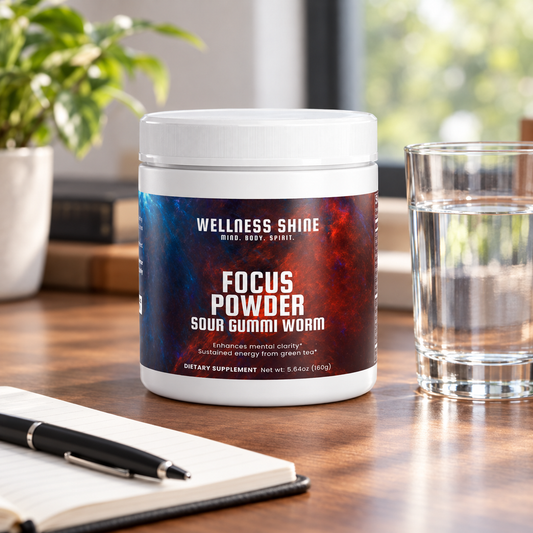 Focus Powder (Sour Gummi Worm) lifestyle