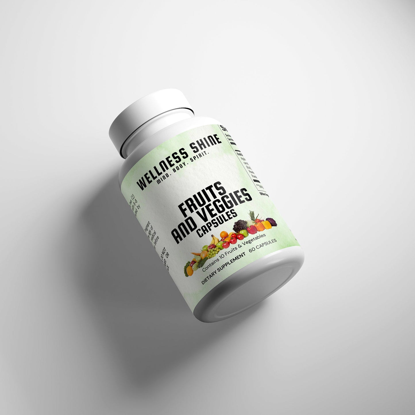Fruits and Veggies – Nutrient Support Supplement by Wellness Shine - Wellness Shine