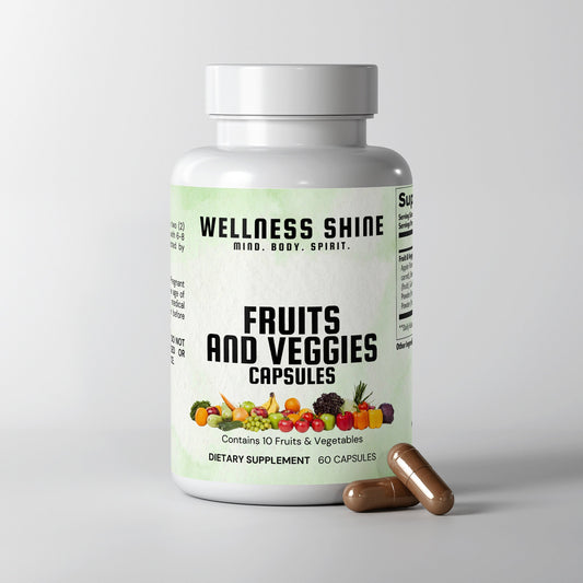 Fruits and Veggies – Nutrient Support Supplement by Wellness Shine - Wellness Shine