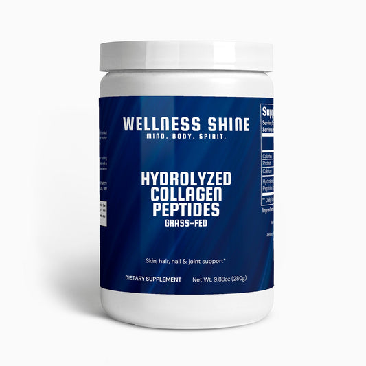 Grass - Fed Hydrolyzed Collagen Peptides - Wellness Shine