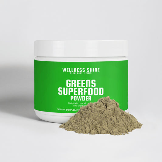 Greens Superfood – Overall Health and Wellness Supplement by Wellness Shine - Wellness Shine