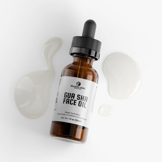 Gua Sha Face Oil - Hydration and Elasticity Skincare by Wellness Shine - Wellness Shine