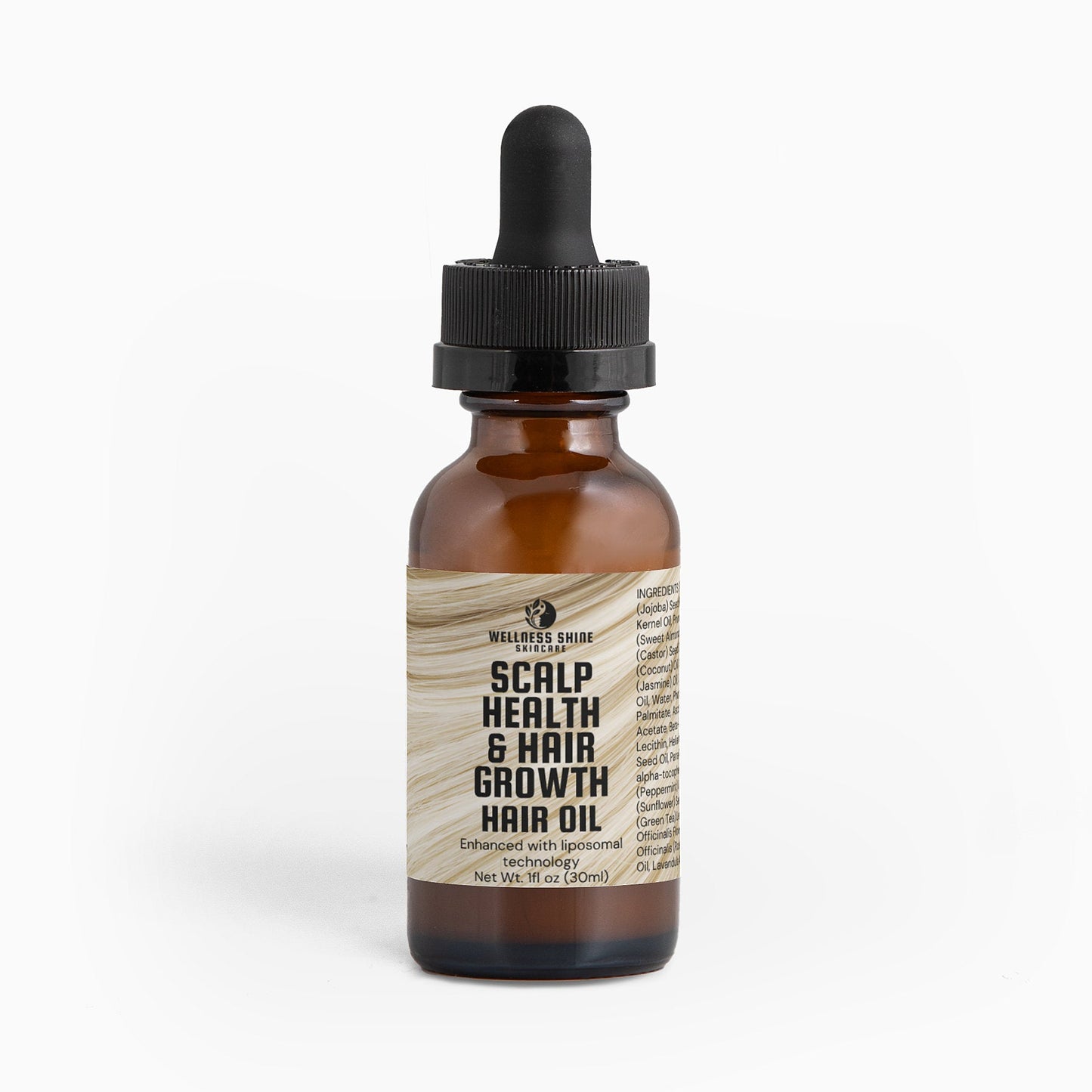 Hair Oil for Scalp Health and Hair Growth - Healthy Scalp Hair Care by Wellness Shine - Wellness Shine