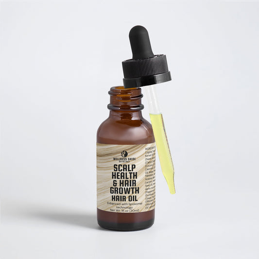 Hair Oil for Scalp Health and Hair Growth - Healthy Scalp Hair Care by Wellness Shine - Wellness Shine