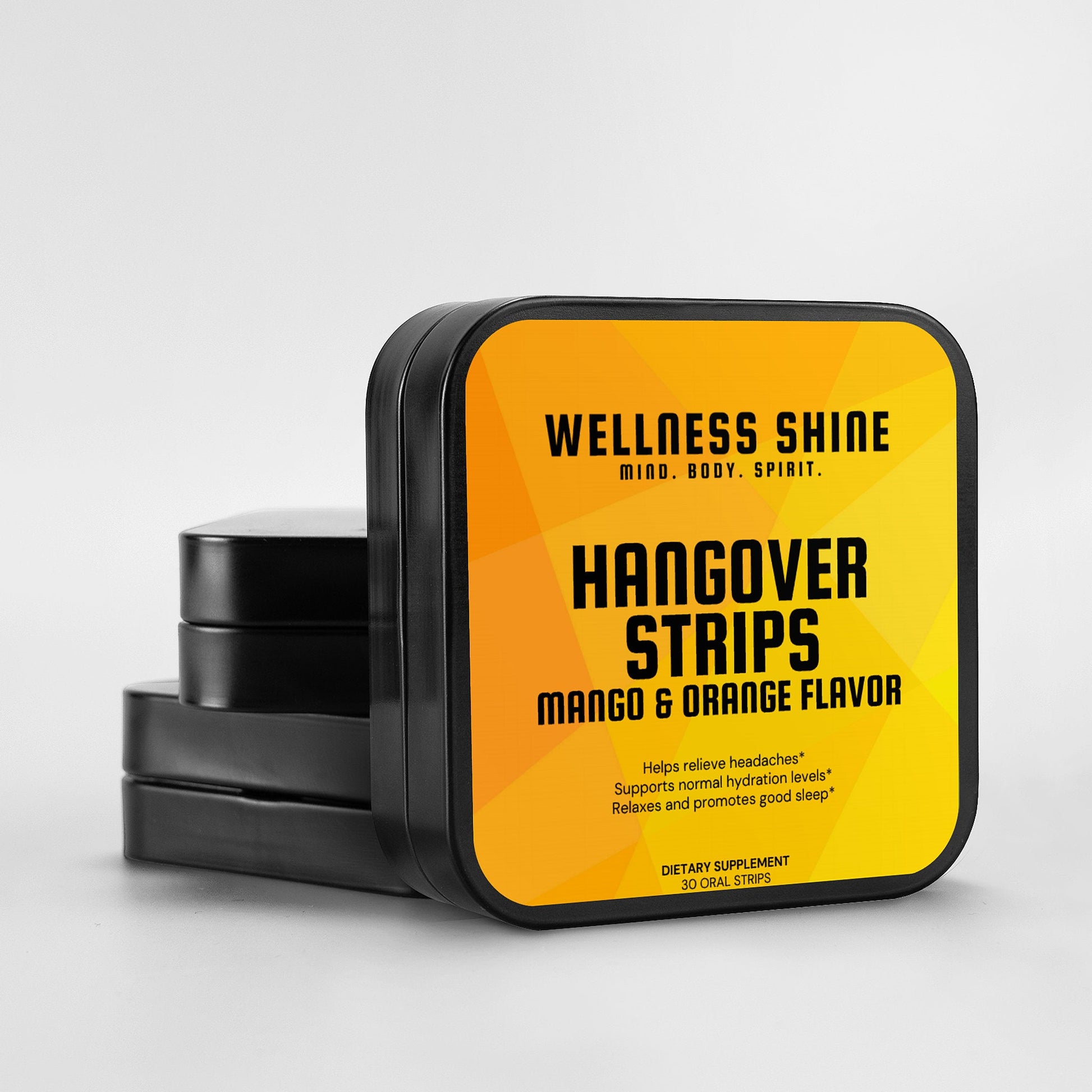 Hangover Strips – Headache Relief Supplement by Wellness Shine - Wellness Shine
