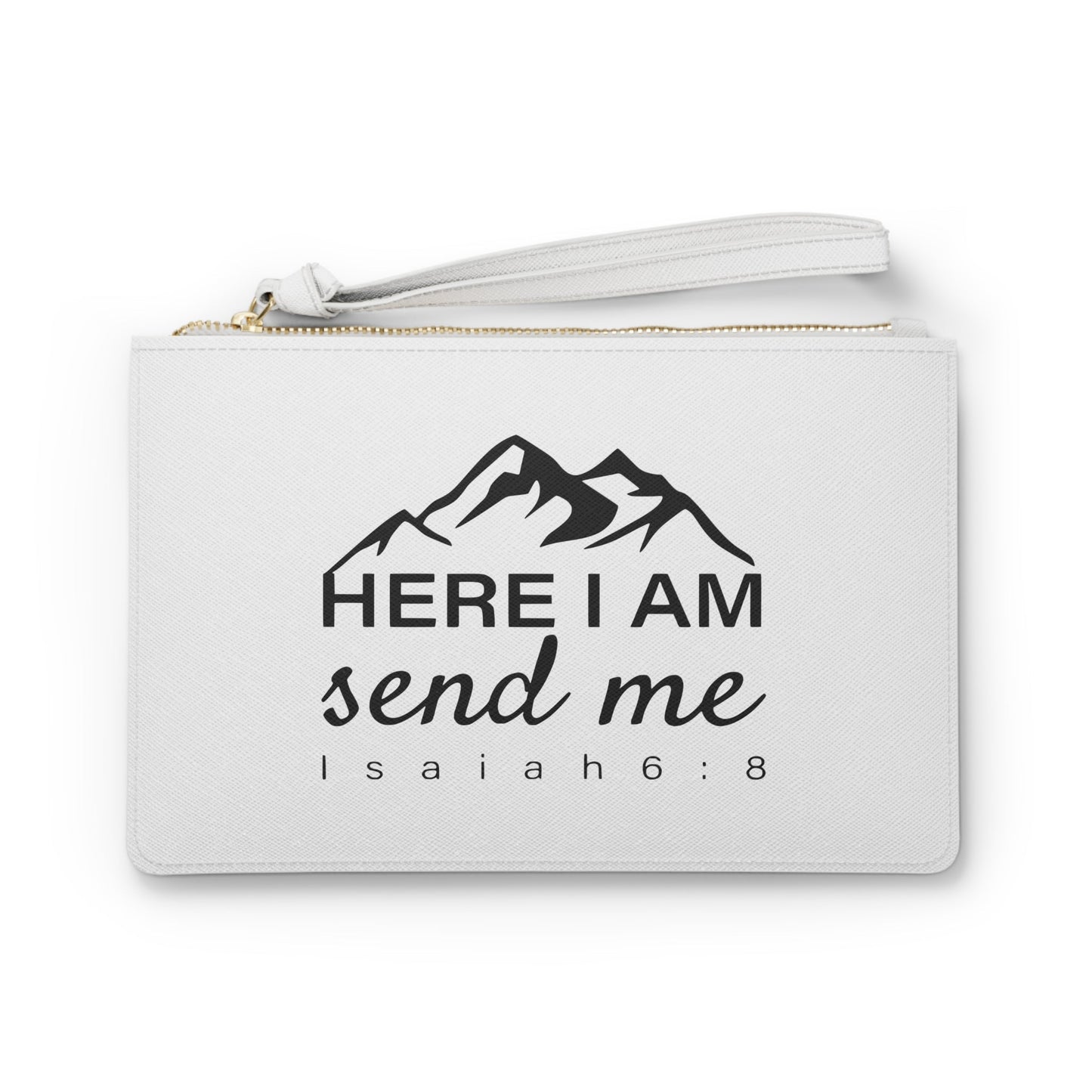 Here I Am Send Me - Clutch Bag - Wellness Shine