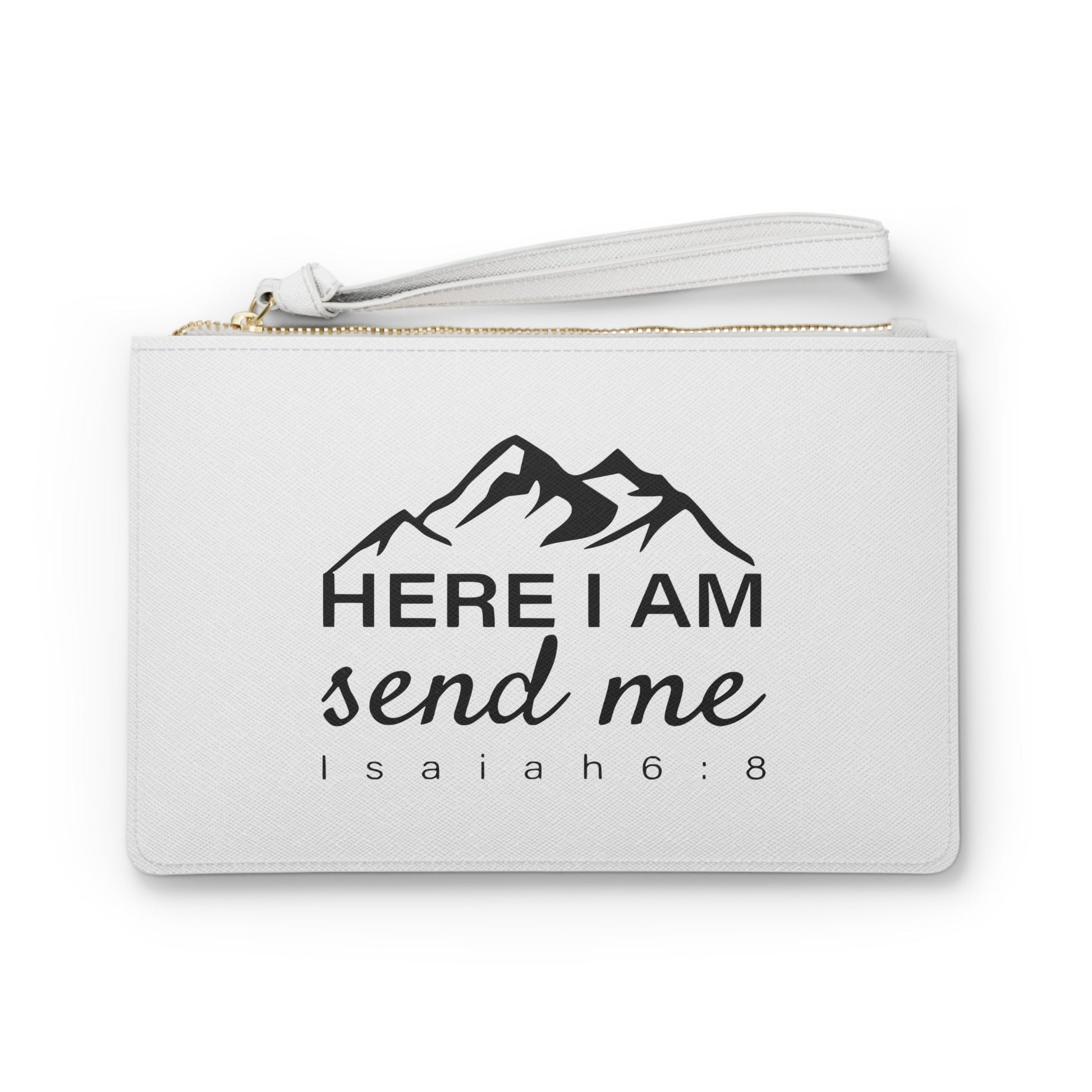 Here I Am Send Me - Clutch Bag - Wellness Shine