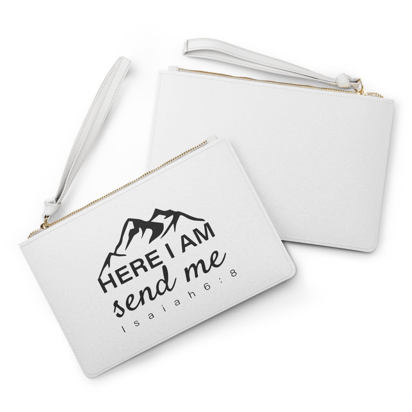 Here I Am Send Me - Clutch Bag - Wellness Shine