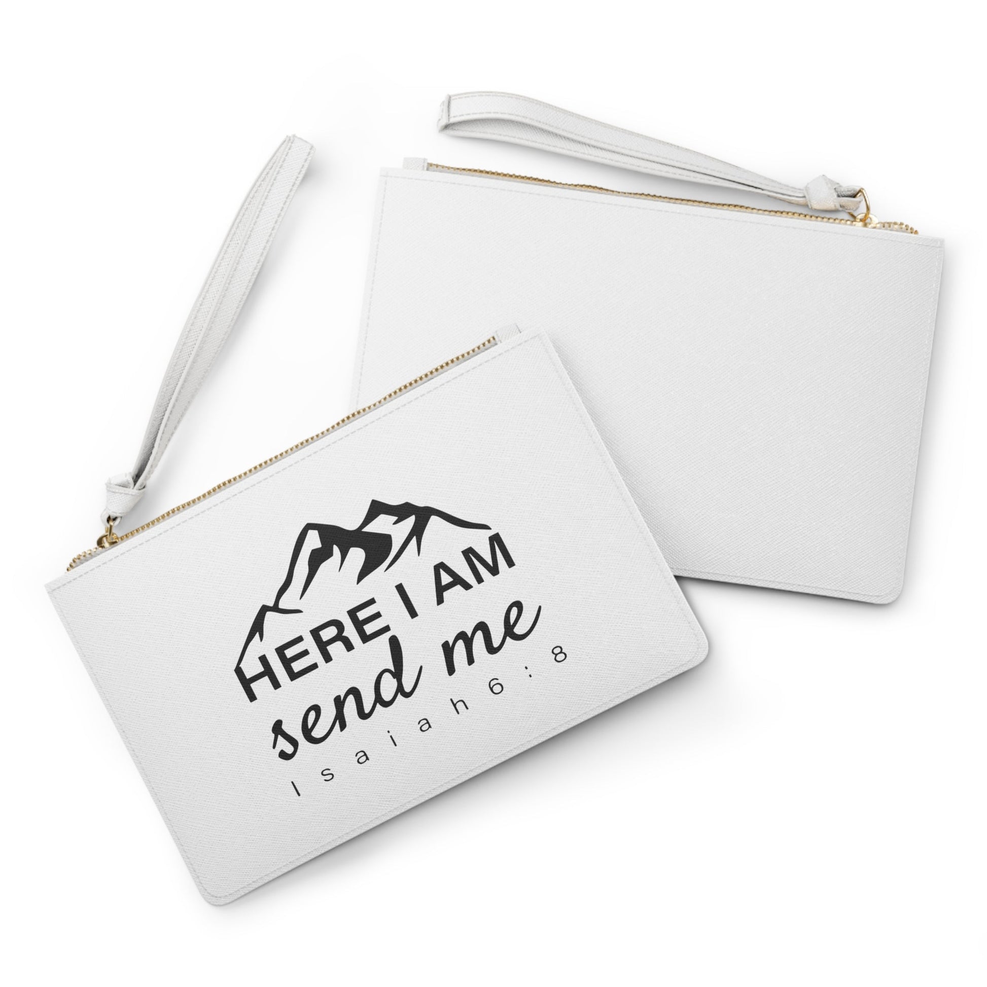 Here I Am Send Me - Clutch Bag - Wellness Shine