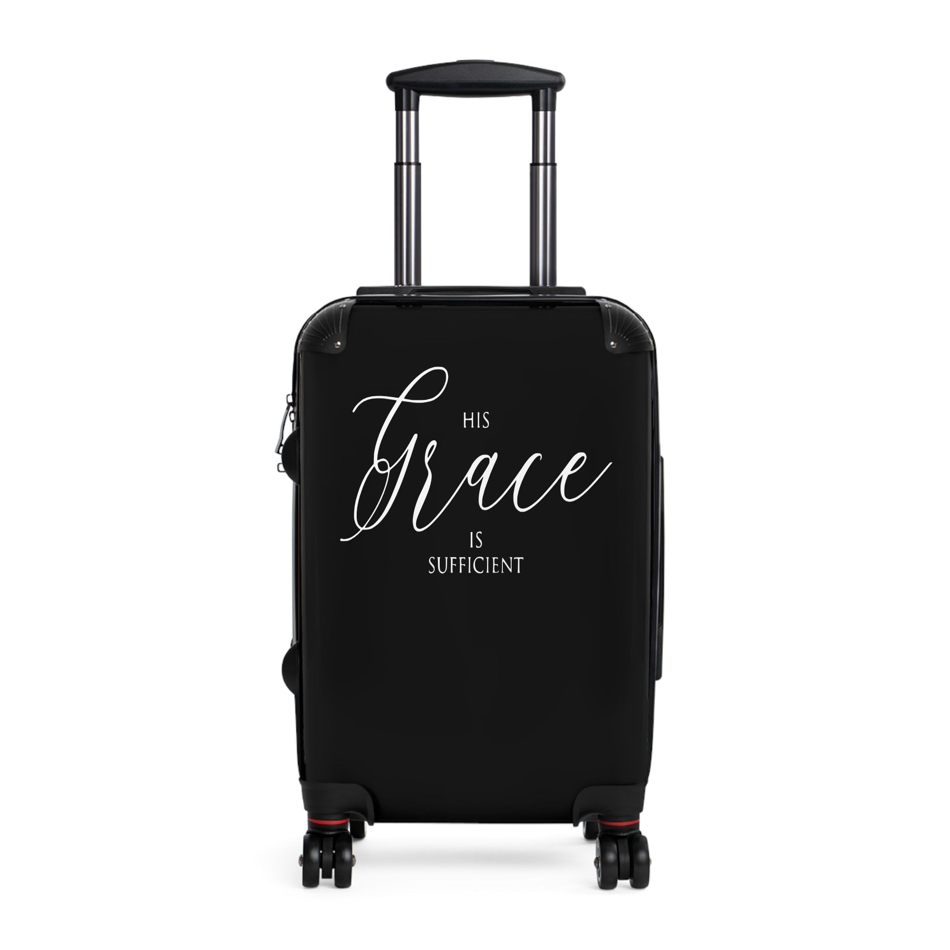 His Grace Is Sufficient Suitcase - Wellness Shine