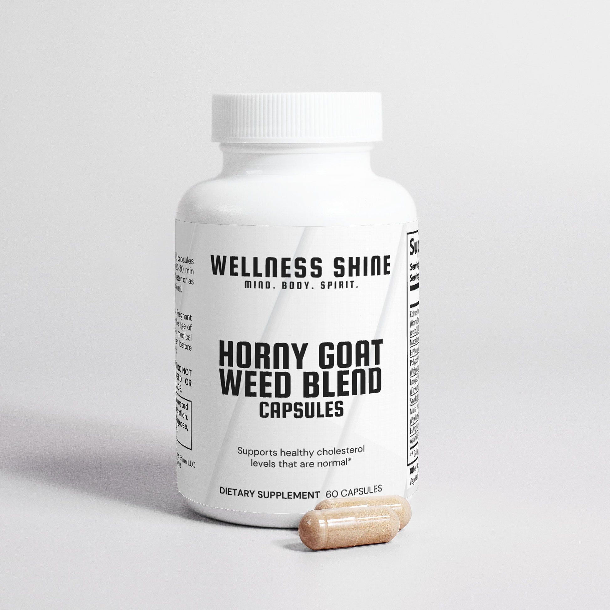 Horny Goat Weed Blend – Circulation Enhancing and Well - Being Supplement by Wellness Shine - Wellness Shine