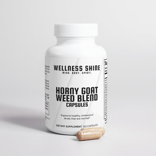 Horny Goat Weed Blend – Circulation Enhancing and Well - Being Supplement by Wellness Shine - Wellness Shine