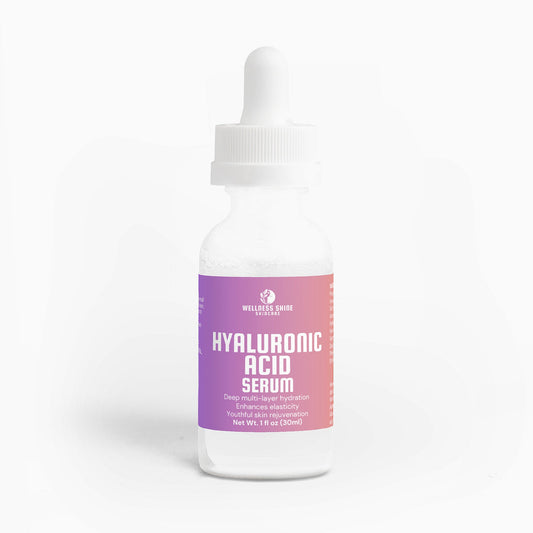 Hyaluronic Acid Serum - Hydrating, Elasticity and Moisturizing Skincare by Wellness Shine - Wellness Shine